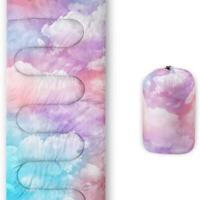 Camping Sleeping Bags,3 Season Warm & Cool Weather,Lightweight,Waterproof Sleeping Bags for Adults & Kids,Traveling,and Outdoors,Camping Gear Equipment