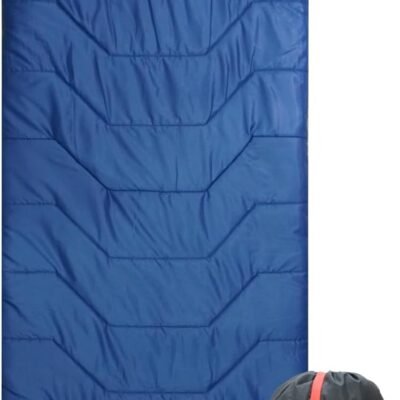 Jumbo Sleeping Bag for Adult&Kids,Cold&Warm Weather with Compression Sack and Water Resistant for Family Camping,Travel and Car Camping