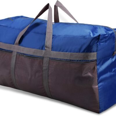 Foldable Travel Bag, Large Sports Bag, 75L/96L/100L, Lightweight Waterproof Tote Bag